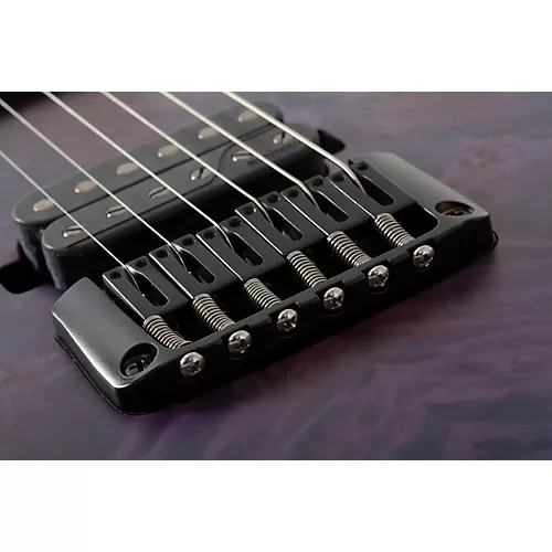 Schecter Guitar Research Keith Merrow KM-6 MK-III Artist Left-Handed Electric Guitar Blue Crimson - musicians--Friend
