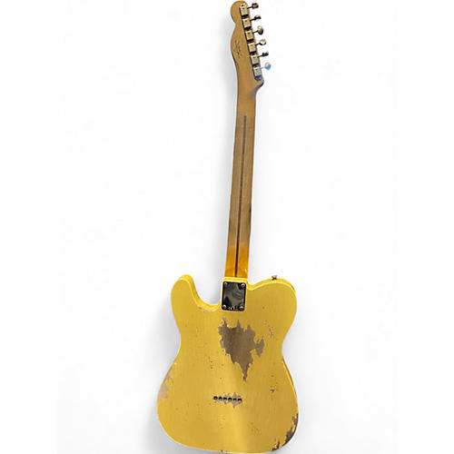 Used Fender CUSTOM SHOP 1952 TELECASTER HEAVY RELIC LIMITED EDITION NOCASTER BLONDE Solid Body Electric Guitar NOCASTER BLONDE - musicians--Friend
