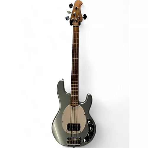 Used Sterling by Music Man Ray34 Ice Blue Metallic Electric Bass Guitar Ice Blue Metallic - musicians--Friend