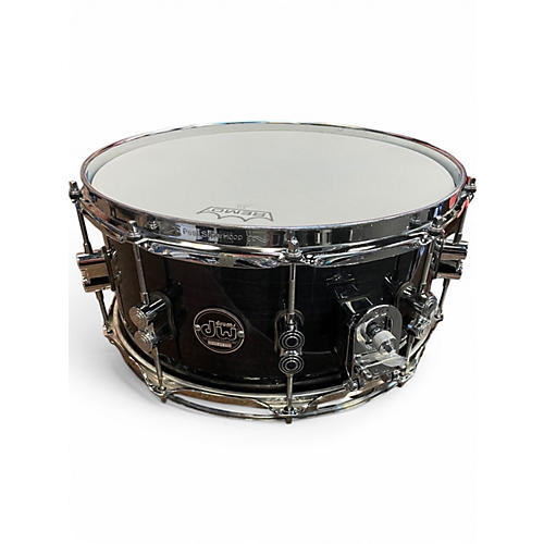 Used DW 14X6.5 Performance Series Snare Black Stain Drum Black Stain 213 - musicians--Friend