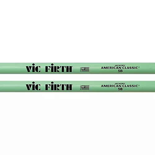 Vic Firth American Classic Seafoam Green Drum Sticks 2-Pack 5A Wood - musicians--Friend