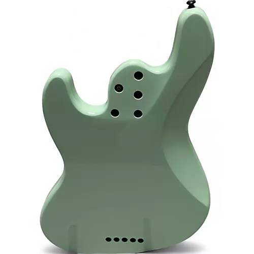 Used Schecter Guitar Research j5 Green Electric Bass Guitar Green - musicians--Friend