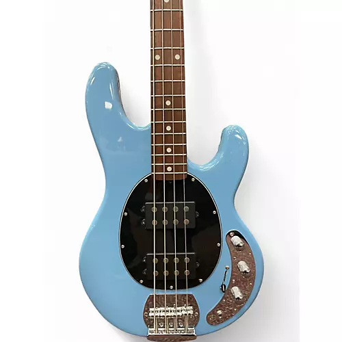 Used Sterling by Music Man RAY4 HH CHOPPER BLUE Electric Bass Guitar CHOPPER BLUE - musicians--Friend