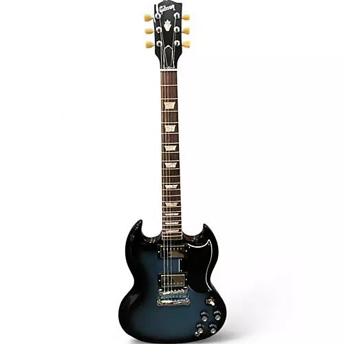 Used Gibson SG Standard '61 Blue Burst Solid Body Electric Guitar Blue Burst - musicians--Friend