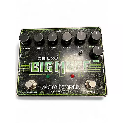 Used Electro-Harmonix Deluxe Bass Big Muff Distortion Bass Effect Pedal - musicians--Friend
