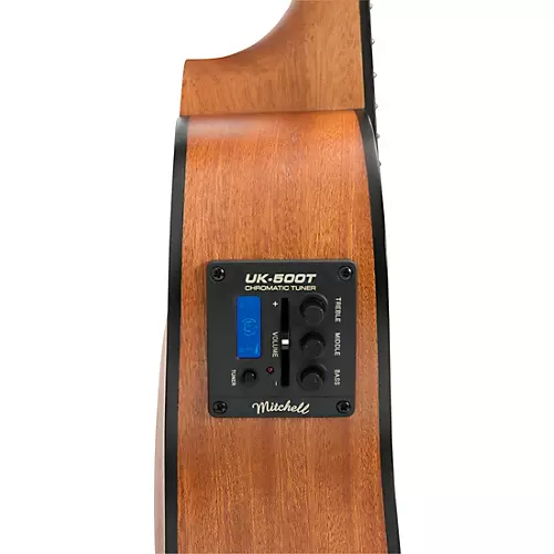 Mitchell MU50SE Acoustic-Electric Concert Ukulele With Solid Cedar Top Natural - musicians--Friend