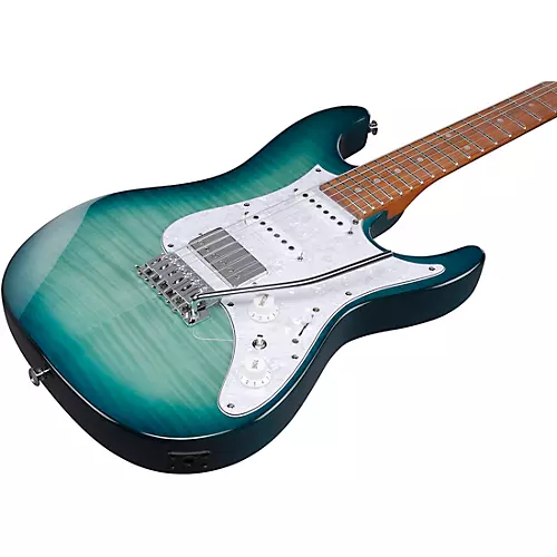 Ibanez AZ22S1 Standard Electric Guitar Transparent Black Sunburst - musicians--Friend