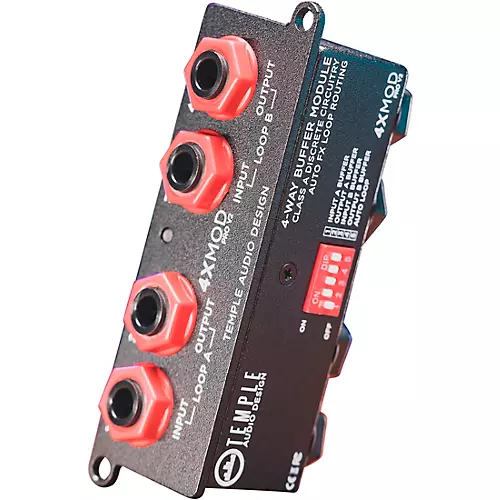 Temple Audio Design 4X Mod Pro V2 4-channel Buffer Module for Templeboard - musicians--Friend