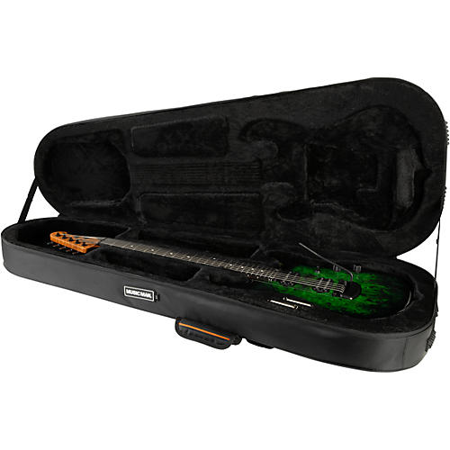 Ernie Ball Music Man Cutlass HH Trem 7 String Jason Richardson Burl Top Electric Guitar Kokiri Forest - musicians--Friend