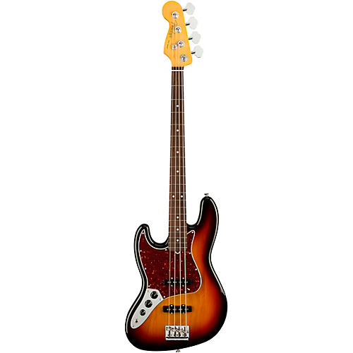 Fender American Professional II Jazz Bass Rosewood Fingerboard Left-Handed Olympic White - musicians--Friend