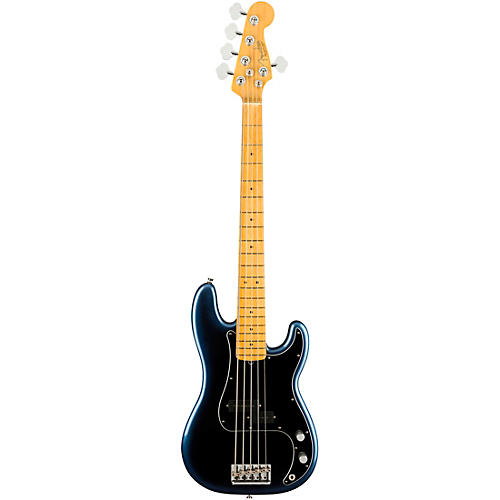 Fender American Professional II Precision Bass V Maple Fingerboard Miami Blue - musicians--Friend