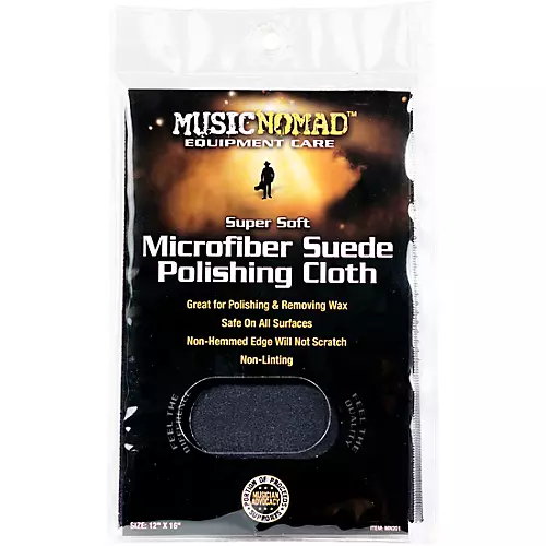 Music Nomad Super Soft Edgeless Microfiber Suede Polishing Cloth - musicians--Friend