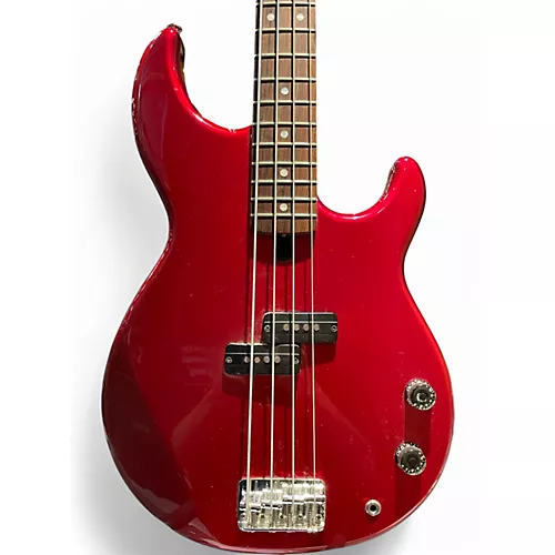 Used Yamaha BB300 Metallic Red Electric Bass Guitar Metallic Red - musicians--Friend