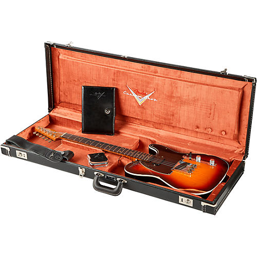 Fender Custom Shop Limited-Edition HS Telecaster Custom Relic Electric Guitar 3-Color Sunburst - musicians--Friend