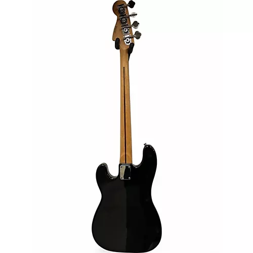 Used Squier Precision Bass Special Black Electric Bass Guitar Black - musicians--Friend