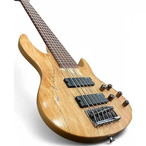 Used ESP LTD B206SM 6 String Spalted Maple Electric Bass Guitar Spalted Maple - musicians--Friend