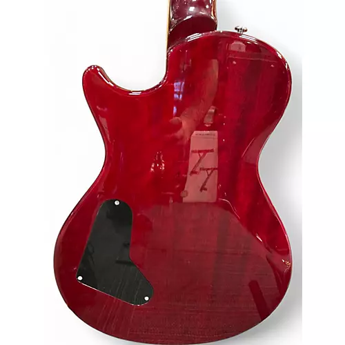 Used PRS Singlecut SE Wine Red Solid Body Electric Guitar Wine Red - musicians--Friend