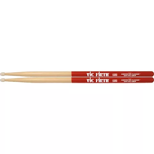 Vic Firth American Classic Vic Grip Hickory Drum Sticks 7A Nylon - musicians--Friend