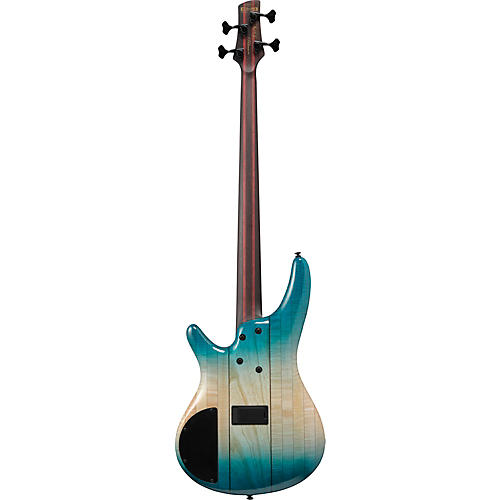 Ibanez Premium SR4CMLTD 4-String Electric Bass Guitar Caribbean Islet Low Gloss - musicians--Friend
