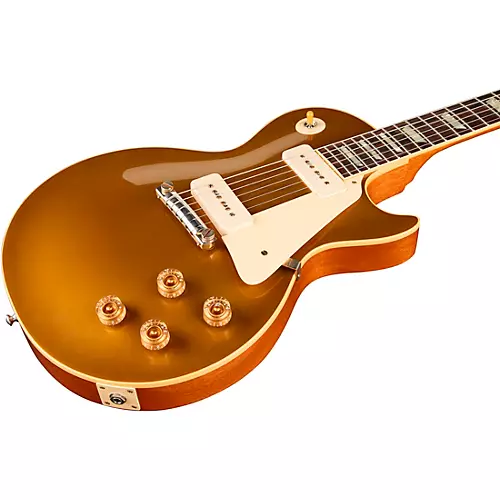 Gibson Custom 1954 Les Paul Goldtop Reissue VOS Electric Guitar Double Gold - musicians--Friend