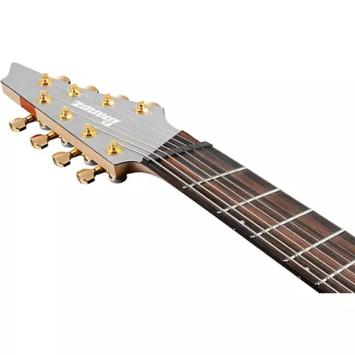 Ibanez RGDMS8 RGD Axe Design Lab Multi-Scale 8-String Electric Guitar Classic Silver Matte - musicians--Friend