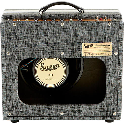 Open-Box Supro 1695T Black Magick 25W 1x12 Tube Guitar Combo Amp Condition 1 - Mint - musicians--Friend
