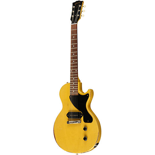 Gibson Custom Murphy Lab 1957 Les Paul Junior Single-Cut Reissue Heavy Aged Electric Guitar TV Yellow - musicians--Friend