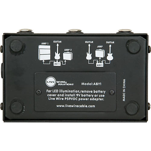 Livewire ABY1 Guitar Footswitch - musicians--Friend