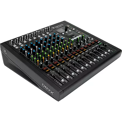 Mackie Onyx12 12-Channel Premium Analog Mixer With Multi-Track USB and Bluetooth - musicians--Friend