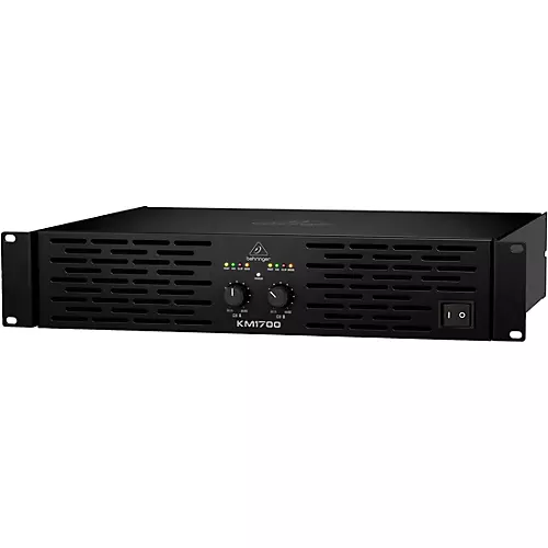 Behringer KM1700 1,700W 2-Channel Power Amplifier - musicians--Friend