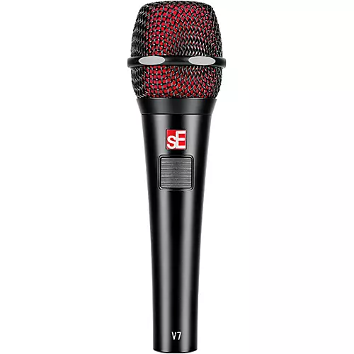 sE Electronics V7-PTT PUSH TO TALK Handheld Supercardioid with Mic Cradle - musicians--Friend
