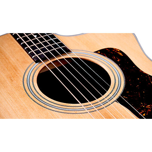 Taylor 214ce Grand Auditorium Acoustic-Electric Guitar Natural - musicians--Friend