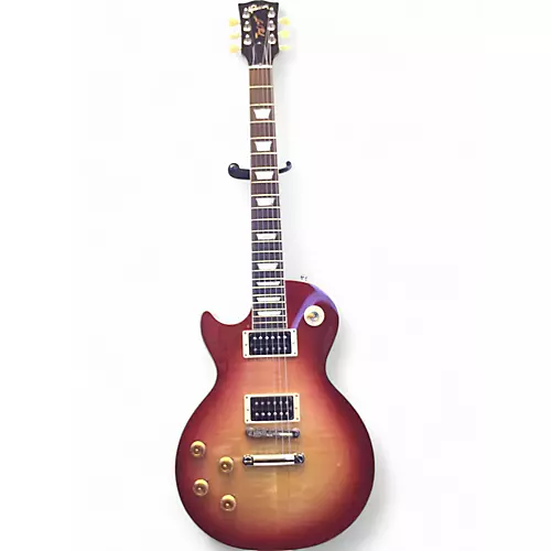Used 2022 Gibson Les Paul 50's Standard Heritage Cherry Sunburst Solid Body Electric Guitar Heritage Cherry Sunburst - musicians--Friend