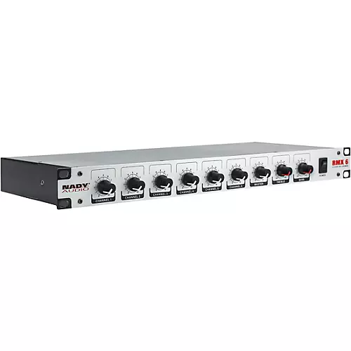 Nady RMX 6 Rackmount 6-Channel Mic/Line Mixer - musicians--Friend