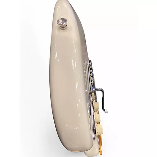 Used 2023 Fender American Professional II Stratocaster Olympic Pearl Solid Body Electric Guitar Olympic Pearl - musicians--Friend