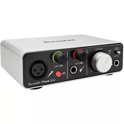 Focusrite iTrack Solo Audio Interface With Lightning Connection - musicians--Friend