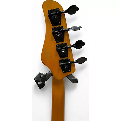 Used Schecter Guitar Research T SESSION Vintage Natural Electric Bass Guitar Vintage Natural - musicians--Friend