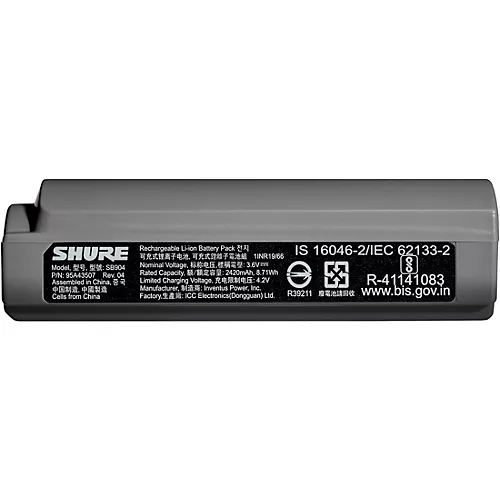 Shure GLXD14+ Lavalier System With WL93, 2.4 & 5.8GHz - musicians--Friend