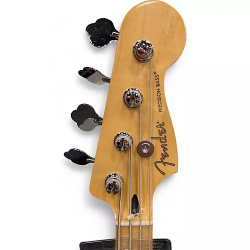 Used Fender Player Precision Bass Green Electric Bass Guitar Green - musicians--Friend