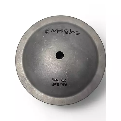 Used SABIAN 7in Aluminum Bell Cymbal 23 - musicians--Friend