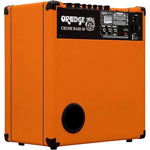 Orange Amplifiers Crush Bass 50 50W 1x12 Bass Combo Amplifier Orange - musicians--Friend