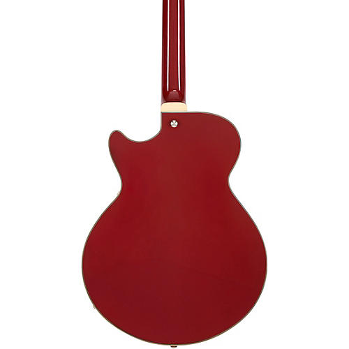 D'Angelico Premier SS Semi-Hollow Electric Guitar Burnt Red - musicians--Friend