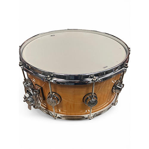 Used DW 14in COLLECTORS EXOTIC STANDARD Natural Drum Natural 33 - musicians--Friend