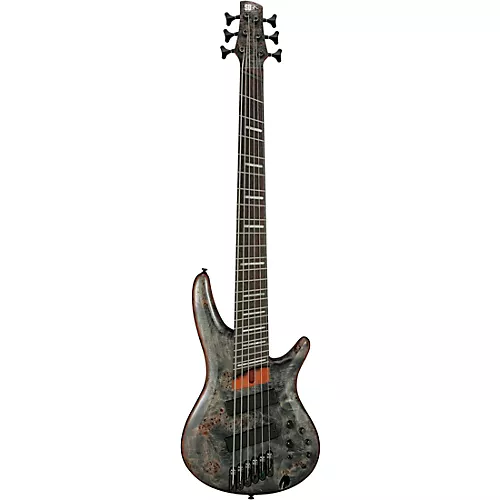 Ibanez Bass Workshop SRMS806 Multi-Scale 6-String Electric Bass Deep Twilight - musicians--Friend