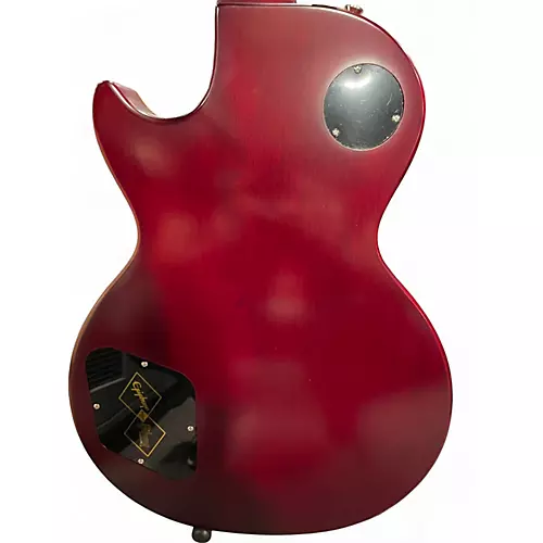 Used 2024 Epiphone Inspired By Gibson Les Paul Custom Standard Iced Tea Solid Body Electric Guitar Iced Tea - musicians--Friend