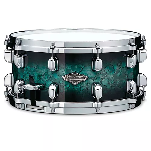 TAMA Starclassic Performer Snare Drum 14 x 6.5 in. Molten Steel Blue Burst - musicians--Friend