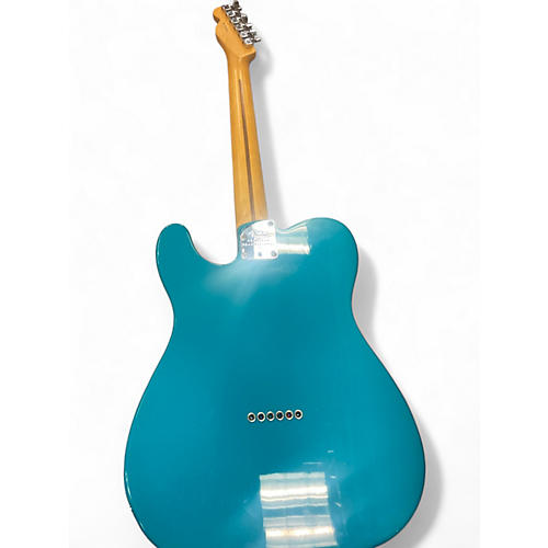 Used 2022 Fender American Professional II Telecaster Miami Blue Solid Body Electric Guitar Miami Blue - musicians--Friend