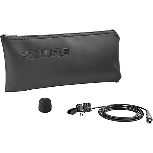 Shure WL183m Omnidirectional Condenser Lavalier With LEMO Termination White - musicians--Friend