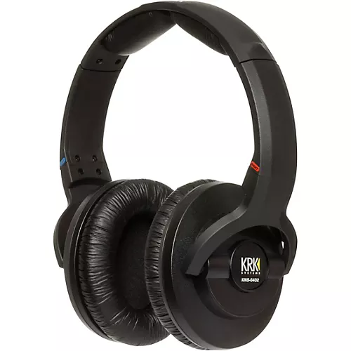 KRK KNS 6402 Studio Headphones Black - musicians--Friend