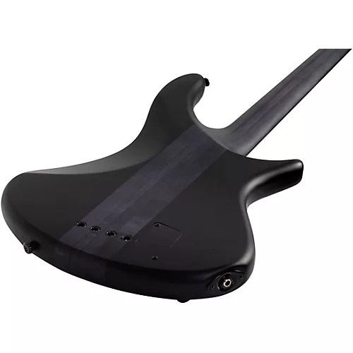 Schecter Guitar Research Stiletto-4 Stealth Pro LH Satin Black - musicians--Friend